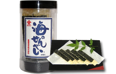 卓上海のせんべい